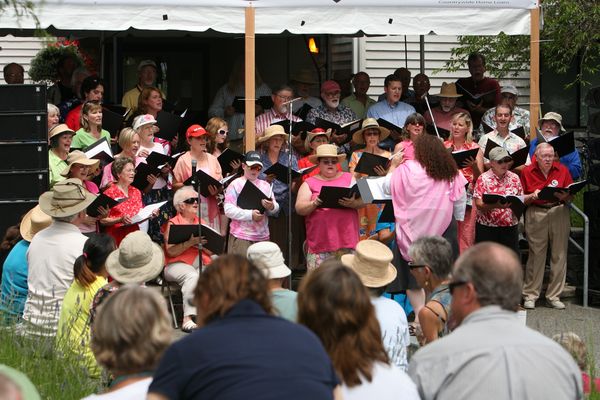 8018 Gospel in the Park Choir 2008
