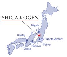 Japan map