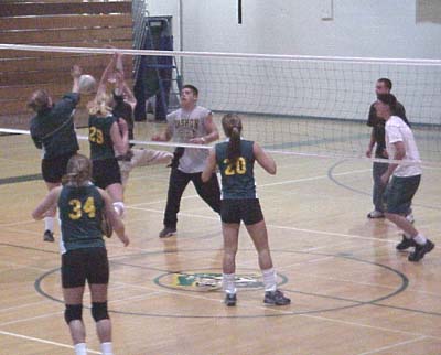 Vashon High School Pirates Girls Volleyball 2000