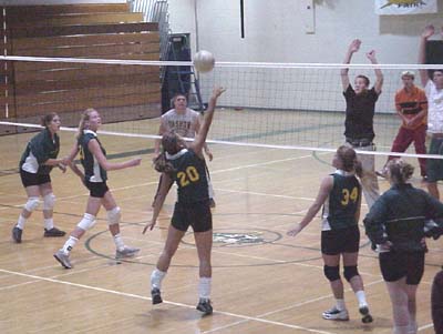 Vashon High School Pirates Girls Volleyball 2000