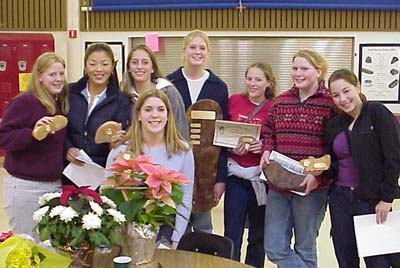 2000 VHS Pirates Volleyball Award Winners