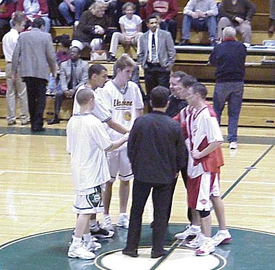 Vashon High School Pirates Boys Basketball, 03/04/00