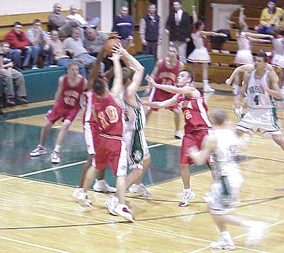 Vashon High School Pirates Boys Basketball, 03/04/00