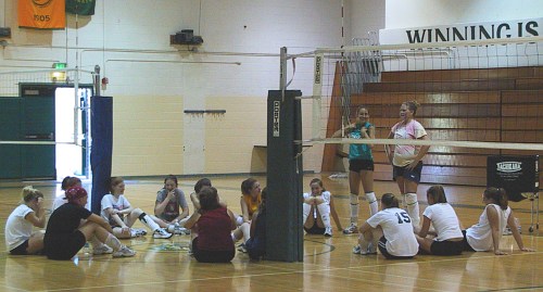 [2003 Pirate Volleyball camp!]